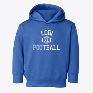 Lodi High School Classic Football Toddler Hoodie
