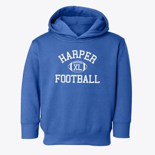 Harper High School Classic Football Toddler Hoodie