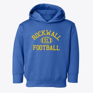 Rockwall High School Classic Football Toddler Hoodie