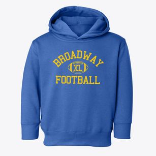 Broadway High School Classic Football Toddler Hoodie