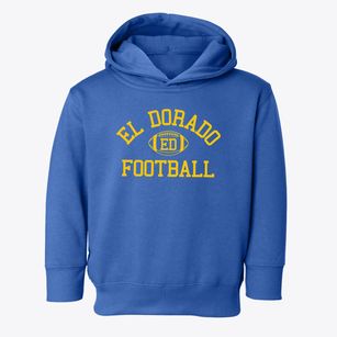 El Dorado High School Classic Football Toddler Hoodie