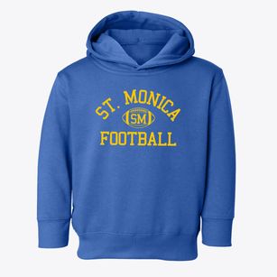 Saint Monica School Classic Football Toddler Hoodie