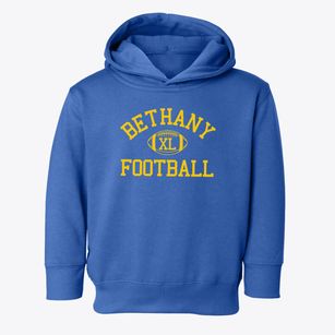 Bethany Christian Grade School Classic Football Toddler Hoodie