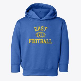 East High School Classic Football Toddler Hoodie