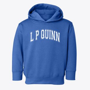 L P Quinn Elementary School Varsity Arch Toddler Hoodie