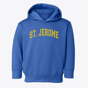 St Jerome Parish Varsity Arch Toddler Hoodie