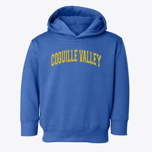 Coquille Valley Intermediate School Varsity Arch Toddler Hoodie