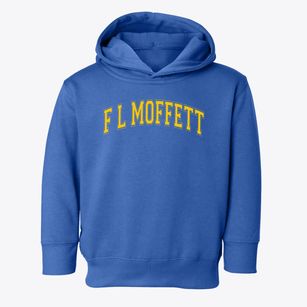 F L Moffett Primary School Varsity Arch Toddler Hoodie