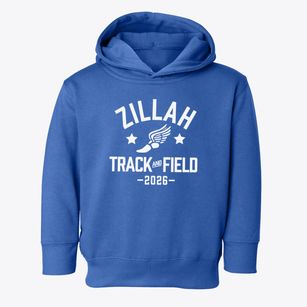 Zillah Intermediate School Track and Field Toddler Hoodie