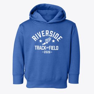 Riverside Elementary School Track and Field Toddler Hoodie