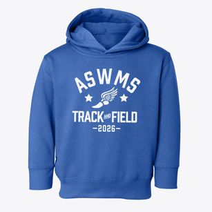 Albert S Woodward Memorial School Track and Field Toddler Hoodie