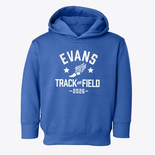 Evans Elementary School Track and Field Toddler Hoodie