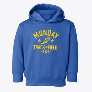Munday Elementary School Track and Field Toddler Hoodie