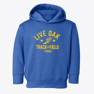 Live Oak Elementary & Middle School Track and Field Toddler Hoodie