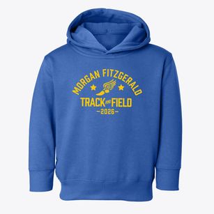 Morgan Fitzgerald Middle School Track and Field Toddler Hoodie