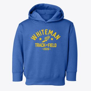 Whiteman Air Force Base Primary School Track and Field Toddler Hoodie
