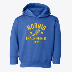 Norris Middle School Track and Field Toddler Hoodie