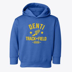 Denti Elementary School Track and Field Toddler Hoodie