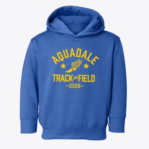 Aquadale Elementary School Track and Field Toddler Hoodie