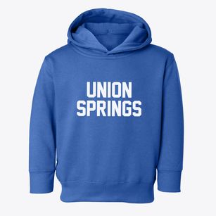 Union Springs New York Classic Block Toddler Hoodie