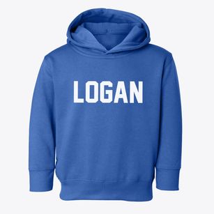 Logan North Dakota Classic Block Toddler Hoodie