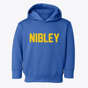 Nibley Utah Classic Block Toddler Hoodie