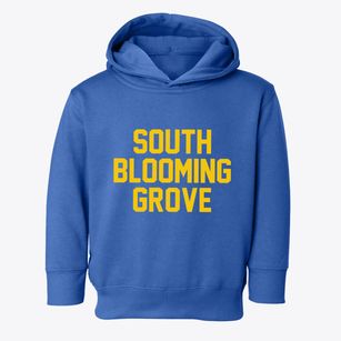 South Blooming Grove New York Classic Block Toddler Hoodie
