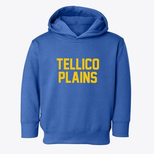 Tellico Plains Tennessee Classic Block Toddler Hoodie
