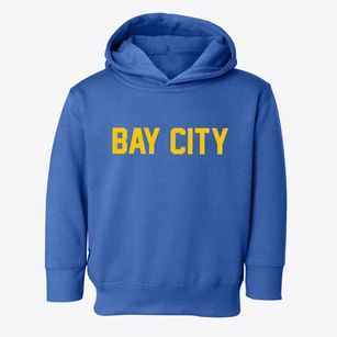 Bay City Texas Classic Block Toddler Hoodie