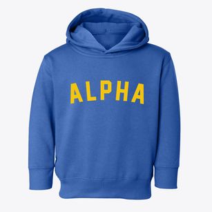 Alpha Illinois Classic Curve Toddler Hoodie