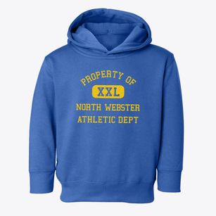 North Webster Indiana Athletic Dept Toddler Hoodie