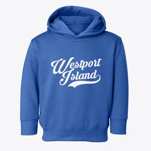 Westport Island Maine Vintage Team Toddler Hoodie