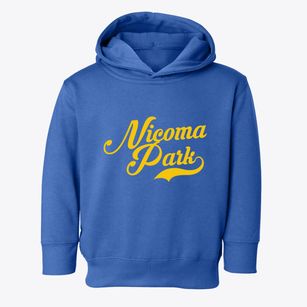 Nicoma Park Oklahoma Vintage Team Toddler Hoodie