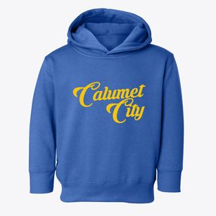 Calumet City Illinois Vintage Team Toddler Hoodie