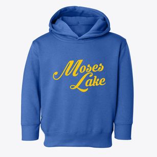 Moses Lake Washington Vintage Team Toddler Hoodie