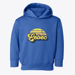 Lebec California Sublime Sunset Toddler Hoodie