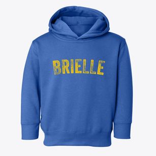 Brielle New Jersey Timeless Retro Toddler Hoodie