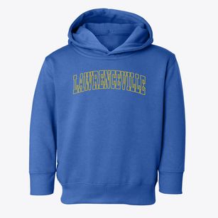 Lawrenceville Virginia Trendy Block Toddler Hoodie
