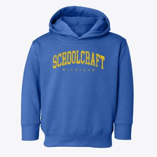 Schoolcraft Michigan Urban Vibe Toddler Hoodie