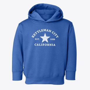 Kettleman City California Star Toddler Hoodie