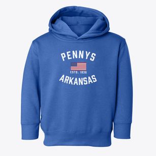 Pennys Arkansas Patriot Toddler Hoodie