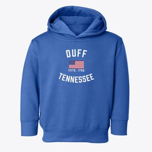Duff Tennessee Patriot Toddler Hoodie