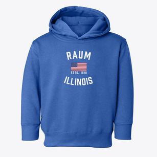 Raum Illinois Patriot Toddler Hoodie