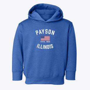 Payson Illinois Patriot Toddler Hoodie