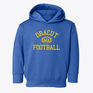 Dracut Massachusetts Football Toddler Hoodie