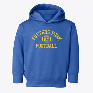 Potters Fork Kentucky Football Toddler Hoodie