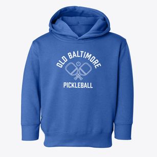 Old Baltimore Maryland Pickleball Toddler Hoodie