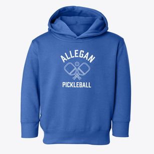 Allegan Michigan Pickleball Toddler Hoodie