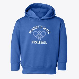 Monmouth Beach New Jersey Pickleball Toddler Hoodie