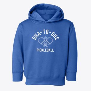 Sha-to-she Oklahoma Pickleball Toddler Hoodie